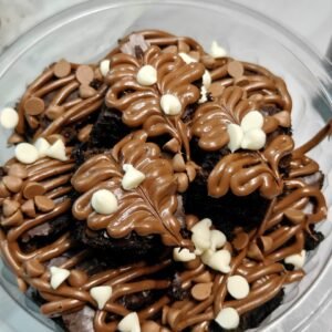 Nutella Brownie Bites