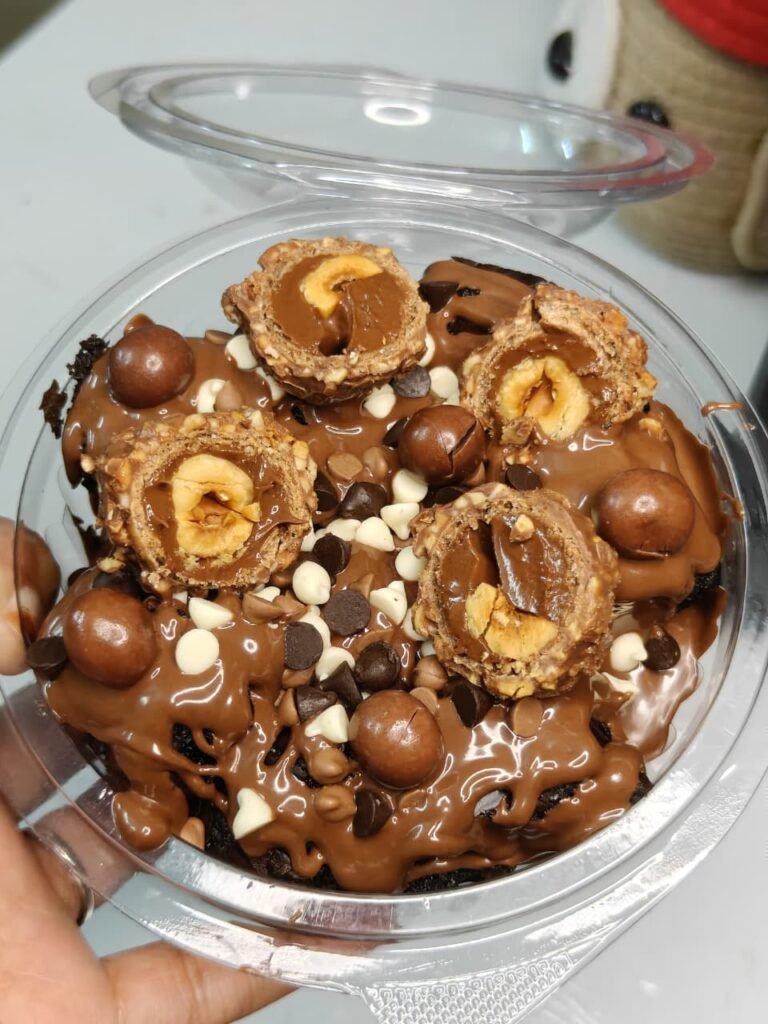 Nutella Loaded Brownie Tub